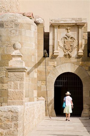 The Citadel in Medina Sidonia (old town) District, Melilla, Spain, Spanish North Africa, Africa Foto de stock - Con derechos protegidos, Código: 841-05784412