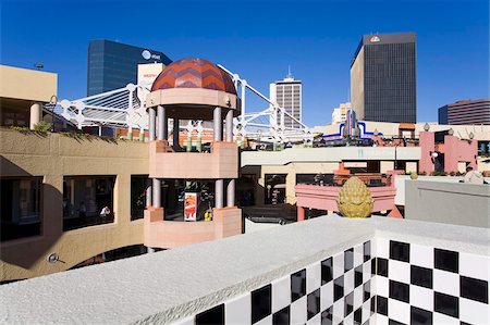 Horton Plaza Shopping Mall, San Diego, California, United States of America, North America Stock Photo - Rights-Managed, Code: 841-05784452