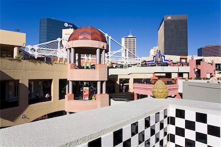 san diego - Horton Plaza Shopping Mall, San Diego, California, United States of America, North America Foto de stock - Con derechos protegidos, Código: 841-05784452