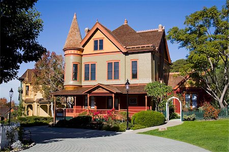 simsearch:841-03517264,k - Christian House at the Heritage Park, San Diego, California, United States of America, North America Stock Photo - Rights-Managed, Code: 841-05784524