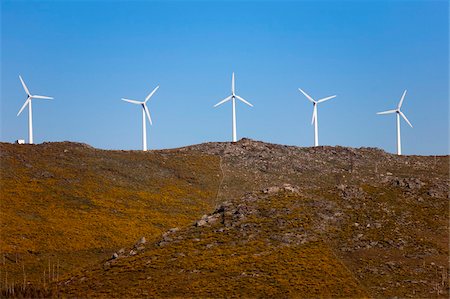 Wind farm, Pontevedra area, Galicia, Spain, Europe Stock Photo - Rights-Managed, Code: 841-05784639