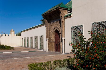 simsearch:841-05785952,k - Mausoleum of Moulay Ismail, Meknes, UNESCO World Heritage Site, Morocco, North Africa, Africa Foto de stock - Con derechos protegidos, Código: 841-05784645