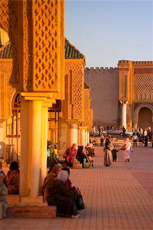 simsearch:851-02962054,k - Place el Hedim, Meknes, UNESCO World Heritage Site, Maroc, Afrique du Nord, Afrique Photographie de stock - Rights-Managed, Code: 841-05784656