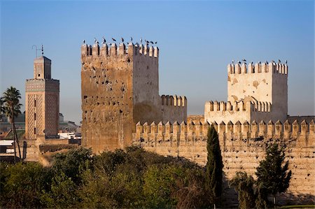 fez - Ville murs, Fès, au Maroc, en Afrique du Nord, Afrique Photographie de stock - Rights-Managed, Code: 841-05784659