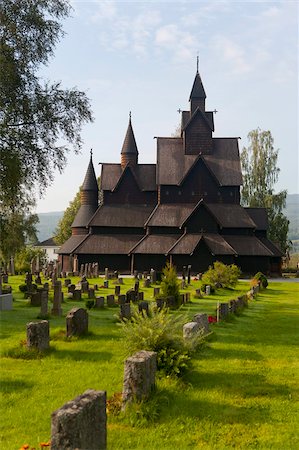 stavely - Heddal Stabkirche Heddal, Norwegen, Skandinavien, Kirche Europa Stockbilder - Lizenzpflichtiges, Bildnummer: 841-05784706