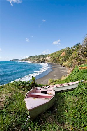 st vincent and the grenadines - BIABOU, St. Vincent et les Grenadines, au vent Iles, Antilles, Caraïbes, Amérique centrale Photographie de stock - Rights-Managed, Code: 841-05784939