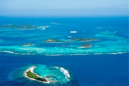 st vincent and the grenadines - Tobago Cays and Mayreau Island, St. Vincent and The Grenadines, Windward Islands, West Indies, Caribbean, Central America Foto de stock - Con derechos protegidos, Código: 841-05784960