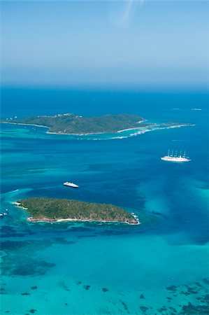Tobago Cays and Mayreau Island, St. Vincent and The Grenadines, Windward Islands, West Indies, Caribbean, Central America Stock Photo - Rights-Managed, Code: 841-05784962