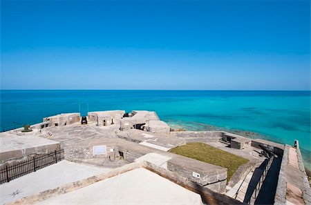 Fort St. Catherine, UNESCO World Heritage Site, Bermuda, Central America Foto de stock - Con derechos protegidos, Código: 841-05784981