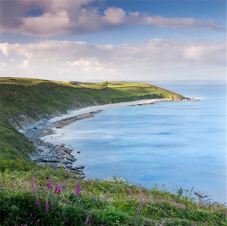 simsearch:841-05785120,k - Vault Beach and Maenease Point from Penveor Point, The Dodman, Cornwall, England, United Kingdom, Europe Foto de stock - Con derechos protegidos, Código: 841-05785081