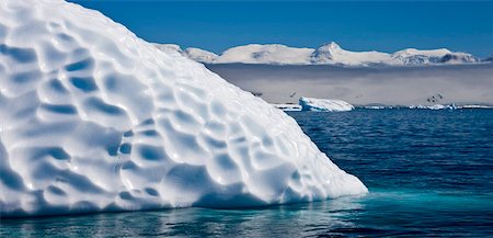 Unusual textured iceberg off the Antarctic Peninsula, Antarctica, Polar Regions Stock Photo - Rights-Managed, Code: 841-05785159