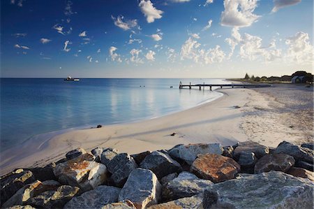 Busselton plage à l'aube, Western Australia, Australie, Pacifique Photographie de stock - Rights-Managed, Code: 841-05785239