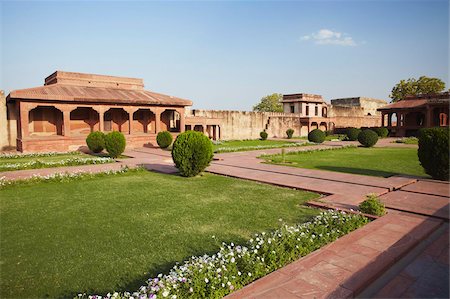 Diwam-i-Am (Hall of Public Audience), Fatehpur Sikri, UNESCO World Heritage Site, Uttar Pradesh, India, Asia Stock Photo - Rights-Managed, Code: 841-05785352