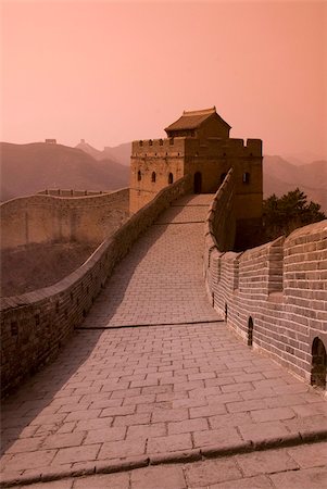 The Great Wall of China at Jinshanling, UNESCO World Heritage Site, China, Asia Fotografie stock - Rights-Managed, Codice: 841-05785362