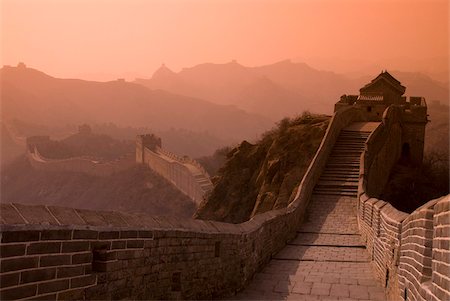 The Great Wall of China at Jinshanling, UNESCO World Heritage Site, China, Asia Foto de stock - Con derechos protegidos, Código: 841-05785363