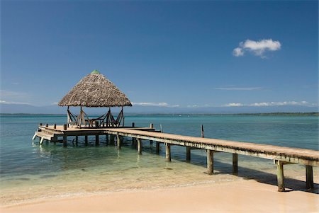 panama - Boat jetty, Isla Bastimentos, Bocas Del Toro, Panama, Central America Stock Photo - Rights-Managed, Code: 841-05785428