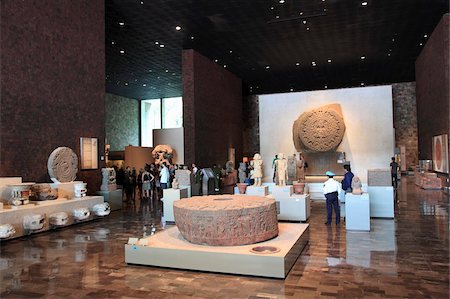 simsearch:841-03868618,k - Aztec Hall, Nationalmuseum für Anthropologie, Mexiko-Stadt, Mexiko, Nordamerika Stockbilder - Lizenzpflichtiges, Bildnummer: 841-05785517