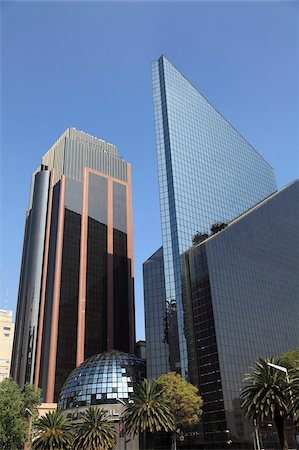 stock exchange - Mexican Stock Exchange Building, Centro Bursatil, Paseo de la Reforma, Reforma, Mexico City, Mexico, North America Foto de stock - Con derechos protegidos, Código: 841-05785521