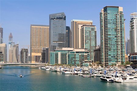 Dubai Marina, Dubai, United Arab Emirates, Middle East Stock Photo - Rights-Managed, Code: 841-05785649