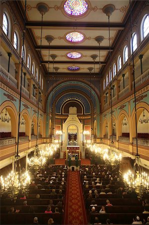 Nazareth Synagogue, Paris, France, Europe Foto de stock - Con derechos protegidos, Código: 841-05785986