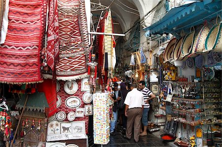 rugs and carpets of tunisia - Medina, Tunis, Tunisia, North Africa, Africa Stock Photo - Rights-Managed, Code: 841-05786051