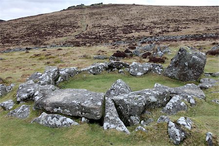 simsearch:841-05782986,k - Ruins of middle Bronze Age house, Grimspound, Dartmoor, Devon, England, United Kingdom, Europe Foto de stock - Con derechos protegidos, Código: 841-05781093