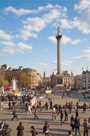 Trafalgar Square, Londres, Royaume-Uni, Europe Photographie de stock - Rights-Managed, Code: 841-05781265