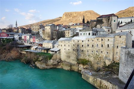 Mostar, UNESCO World Heritage Site, Bosnia, Bosnia Herzegovina, Europe Stock Photo - Rights-Managed, Code: 841-05781516