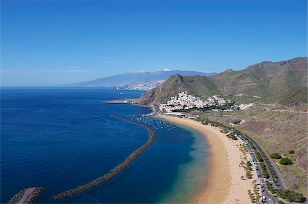 Las Teresitas, Tenerife, Canaries Iles Espagne, Atlantique, Europe Photographie de stock - Rights-Managed, Code: 841-05781650