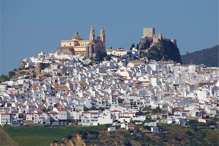 Olvera, Andalucia, Spain, Europe Fotografie stock - Rights-Managed, Codice: 841-05781693