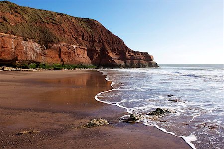 exmouth - Exmouth Cliffs, Exmouth, Devon, England, United Kingdom, Europe Stock Photo - Rights-Managed, Code: 841-05781725