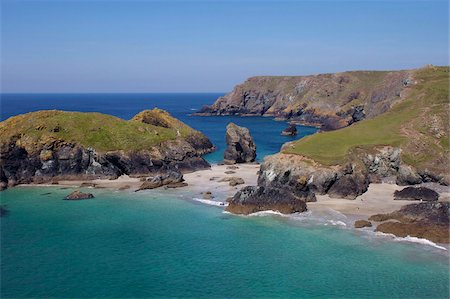 Kynance Cove, Cornwall, England, United Kingdom, Europe Foto de stock - Direito Controlado, Número: 841-05781752