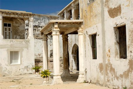 A l'intérieur fort de Saint-Sébastien datant de 1558, patrimoine mondial UNESCO, île de Mozambique, Mozambique, Afrique Photographie de stock - Rights-Managed, Code: 841-05781784