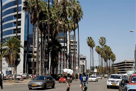 Town centre, Harare, Zimbabwe, Africa Foto de stock - Con derechos protegidos, Código: 841-05781780