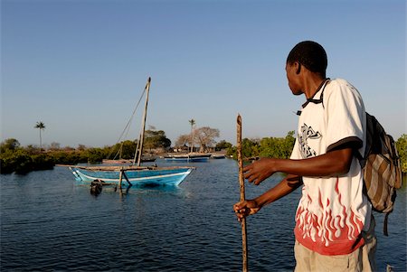 dhow boat - Dhows, harbour near Ibo Island, Mozambique, Africa Stock Photo - Rights-Managed, Code: 841-05781791