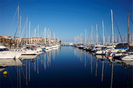 europe marina - Argeles Port, Argeles sur Mer, Cote Vermeille, Languedoc Roussillon, France, Europe Stock Photo - Rights-Managed, Code: 841-05781899