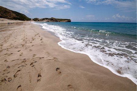 footprints in sand - Patara Beach, near Kalkan, Anatolia, Turkey, Asia Minor, Eurasia Stock Photo - Rights-Managed, Code: 841-05782005