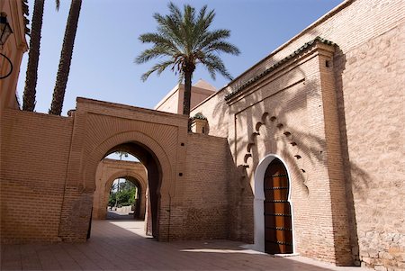 The Koutoubia Mosque (Booksellers' Mosque), the landmark of Marrakech, Morocco, North Africa, Africa Foto de stock - Con derechos protegidos, Código: 841-05782196