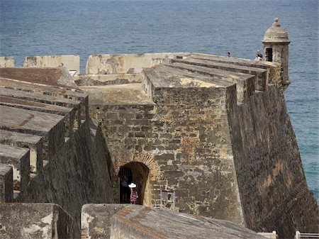 san juan - Fortifications, San Juan, Porto Rico, Antilles, Caraïbes, Amérique centrale Photographie de stock - Rights-Managed, Code: 841-05782464