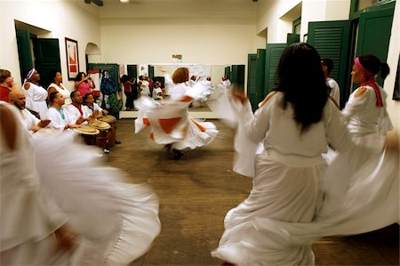 puerto rico - Escuela de Bomba y Plena Dona Brenes in the old town, where traditional dances can be learned, San Juan, Puerto Rico, West Indies, Caribbean, Central America Foto de stock - Con derechos protegidos, Código: 841-05782483
