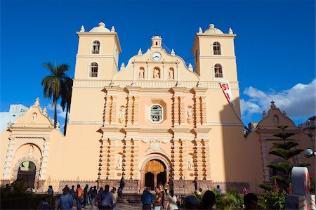 simsearch:841-07205643,k - The 18th century Cathedral, Tegucigalpa, Honduras, Central America Fotografie stock - Rights-Managed, Codice: 841-05782508