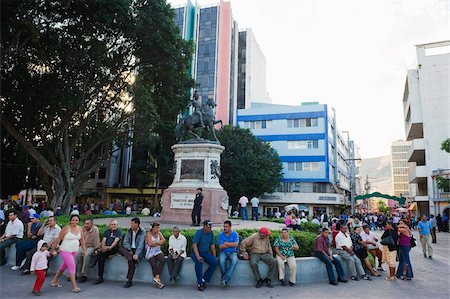 Statue équestre de Franscisco Morazan, Plaza Morazan, Tegucigalpa, Honduras, l'Amérique centrale Photographie de stock - Rights-Managed, Code: 841-05782510