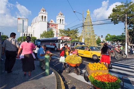 Rue du marché, San Salvador, El Salvador, Amérique centrale Photographie de stock - Rights-Managed, Code: 841-05782541