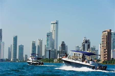 Harbour area, Cartagena, Colombia, South America Stock Photo - Rights-Managed, Code: 841-05782607