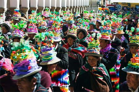 festival (street parade and revelry) - Anata Andina harvest festival, Carnival, Oruro, Bolivia, South America Stock Photo - Rights-Managed, Code: 841-05782796