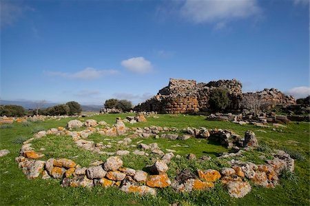 prehistórico - Nuraghe Arrubiu, Sardinia, Italy, Europe Foto de stock - Con derechos protegidos, Código: 841-05782977