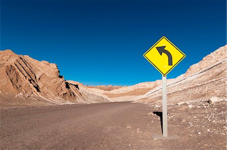 Valle de la Luna (vallée de la lune), désert d'Atacama, au Chili, en Amérique du Sud Photographie de stock - Rights-Managed, Code: 841-05783037