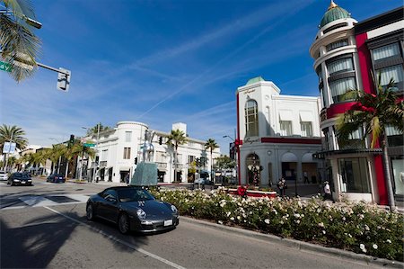 rodeo drive - Rodeo Drive at Christmas, Beverly Hills, Los Angeles, California, United States of America, North America Stock Photo - Rights-Managed, Code: 841-05783114