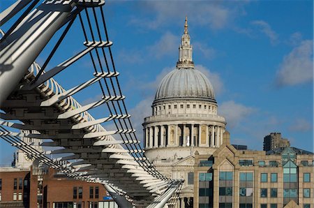 saint paul's cathedral - The Dome of St. Pauls Cathedral, London, England, United Kingdom, Europe Foto de stock - Con derechos protegidos, Código: 841-05783288