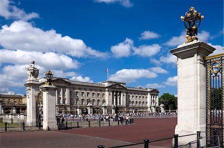 palais de buckingham - Buckingham Palace, Londres, Royaume-Uni, Europe Photographie de stock - Rights-Managed, Code: 841-05783353